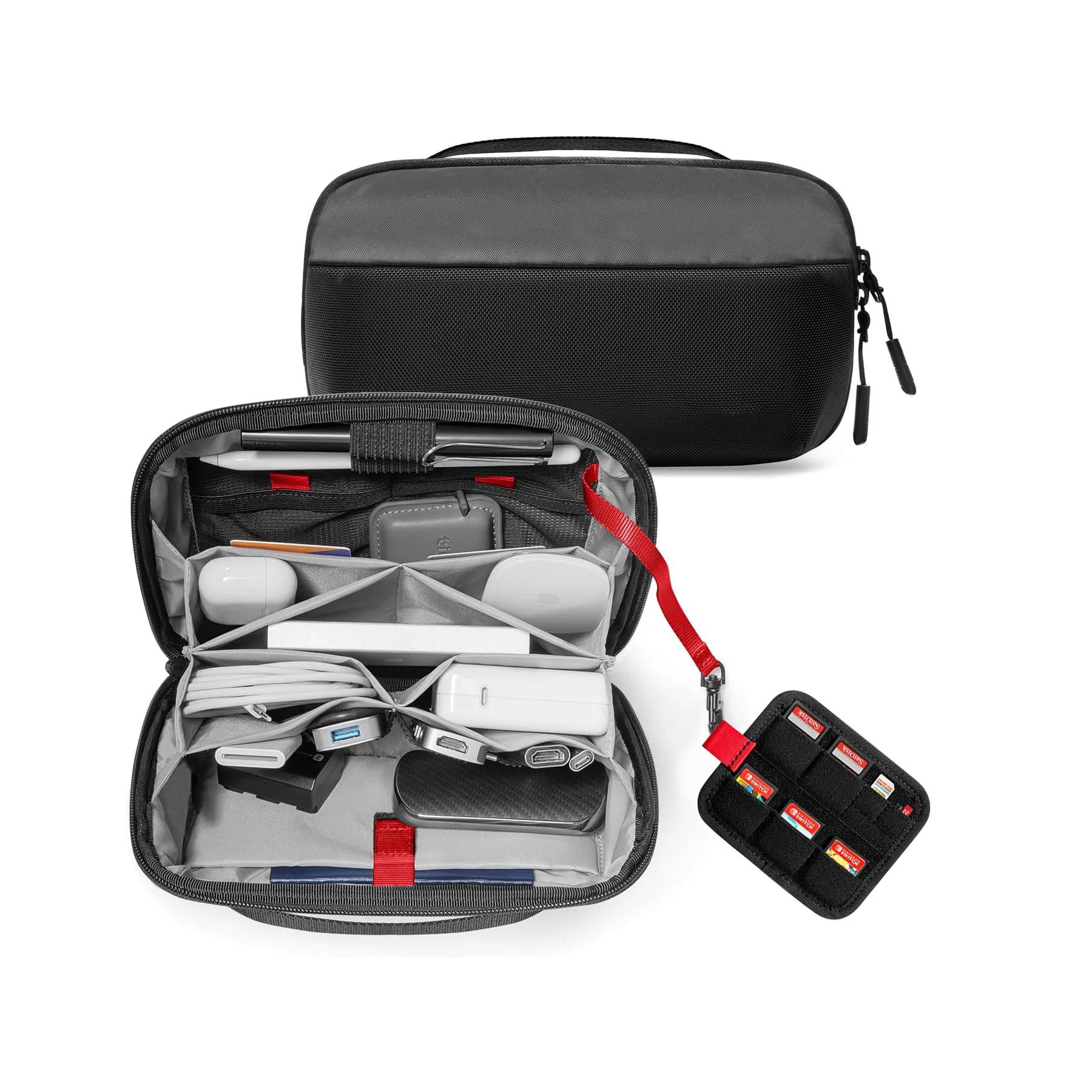 Tech Accessories Travel Organizer Pouch - Органайзер для электронных устройств, водонепроницаемый чехол