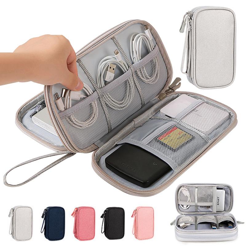 Tech Accessories Case - Многоцветный портативный дорожный органайзер для электроники